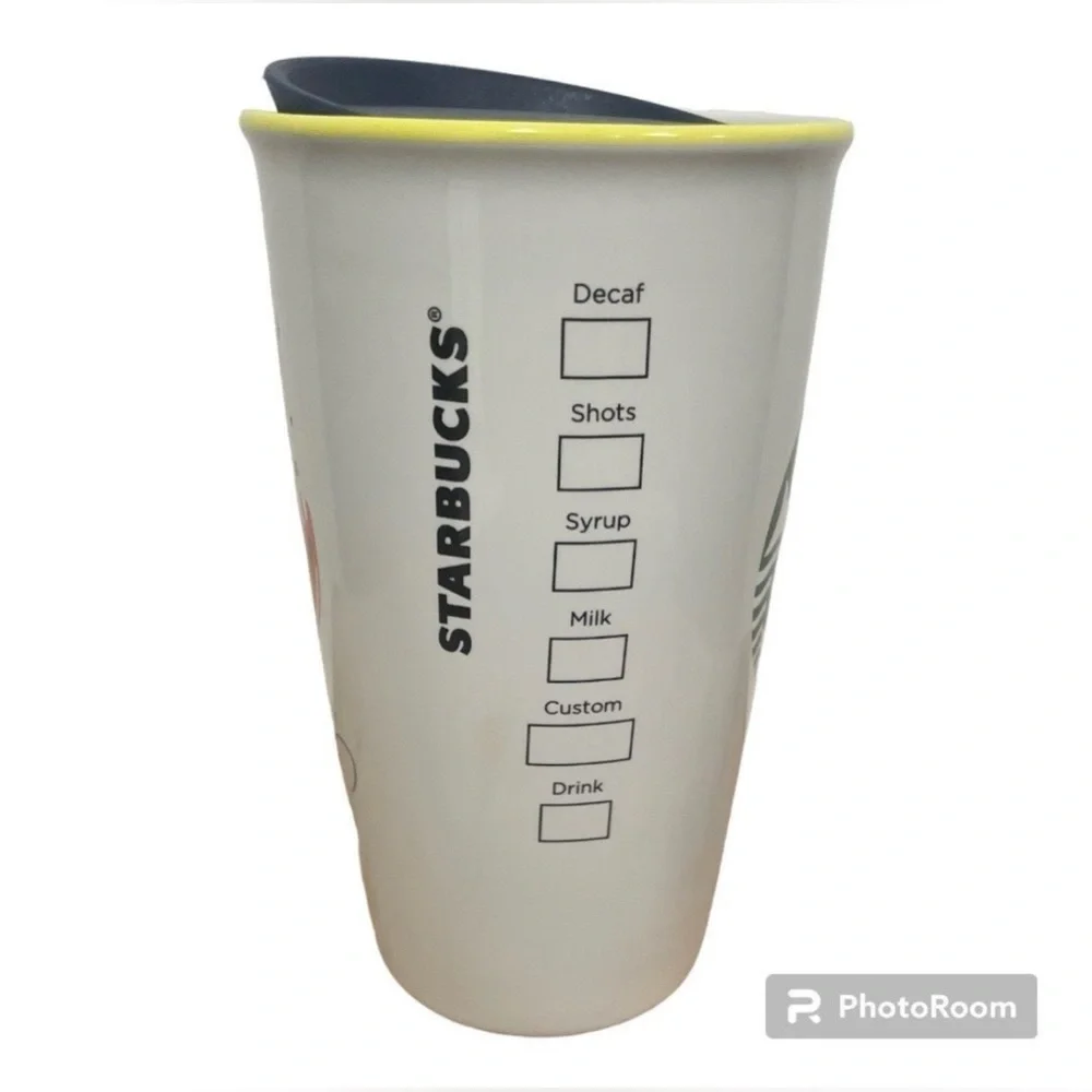 Starbucks Disneyland Park California Adventure Porcelain Tumble